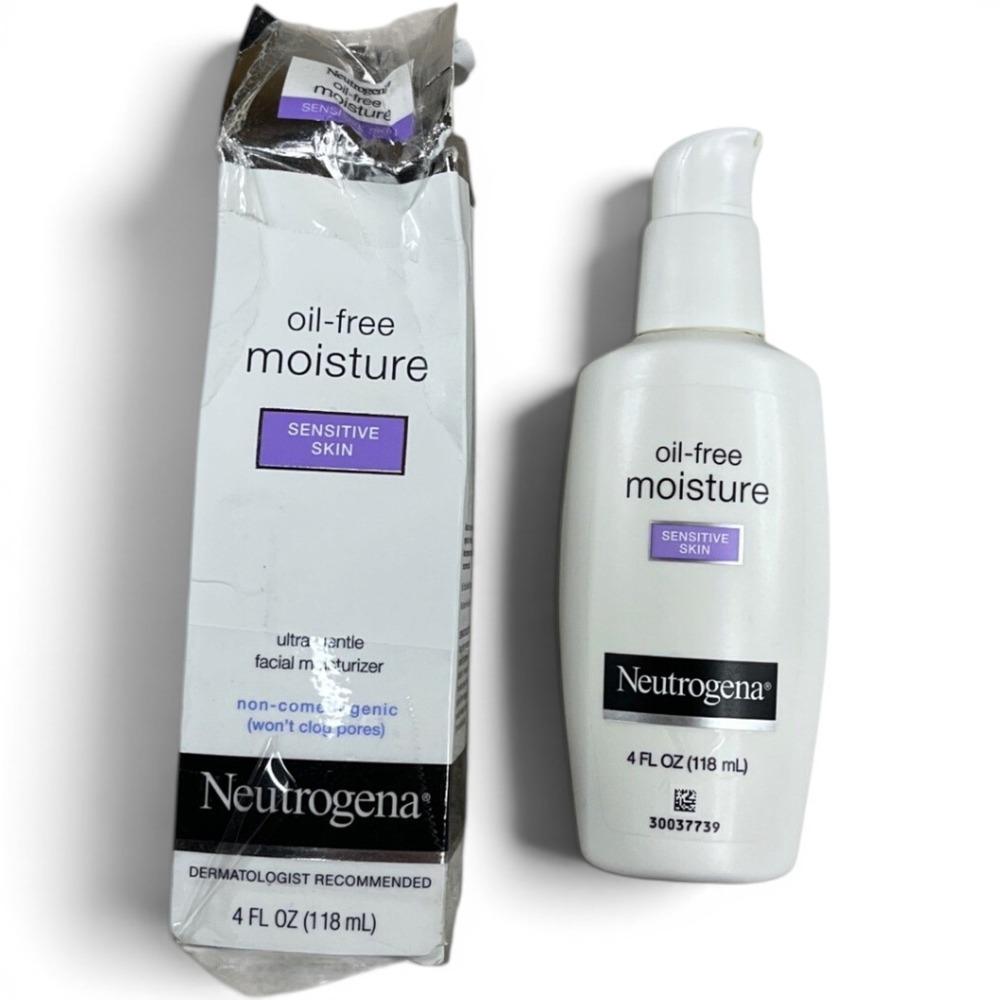 Neutrogena Oil-Free Moisture Sensitive Skin Facial Moisturizer 4 fl oz 118ml